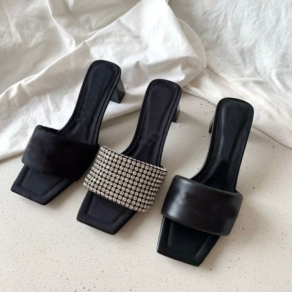

basketball shoes womens sandal designer leather slipper lady slides chunky heel fashion luxury designers sandals women high heels