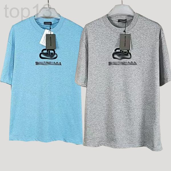 

women's t-shirt designer summer 22 bali loose fit large short sleeve t-shirt women's lock print candy color half fashion, White