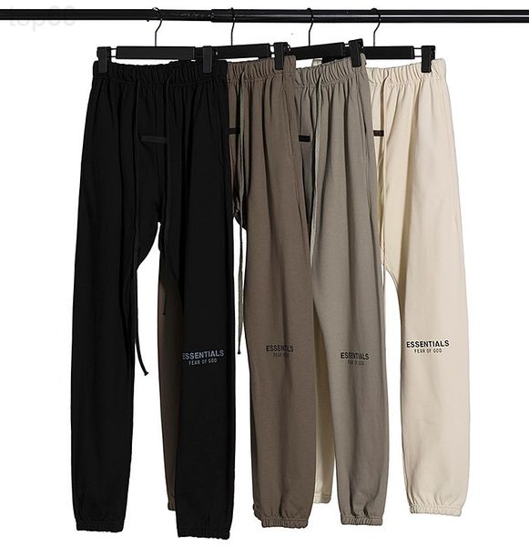 

men's shorts designer gaojiechao brand new double thread reflective letter drawstring men's and women's leisure terry guard p, White;black