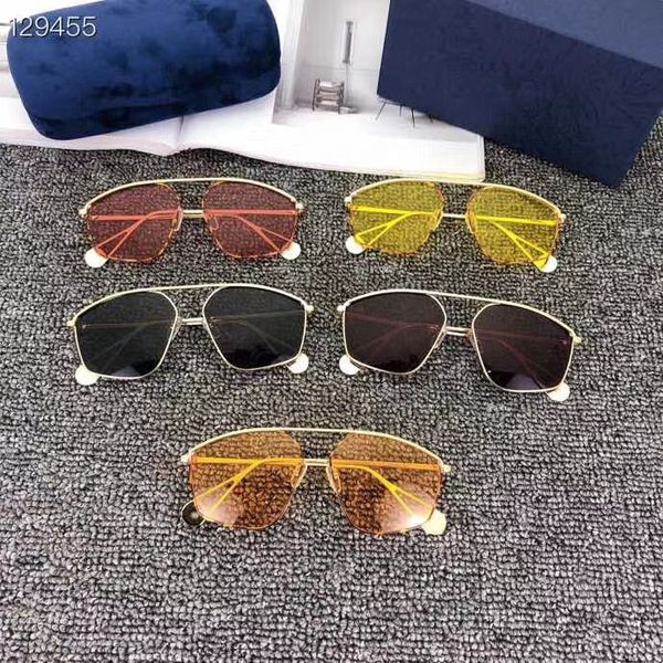 

designer sunglasses limted men women glasses metal vintage sunglasses style square uv 400 lens original box and case, White;black