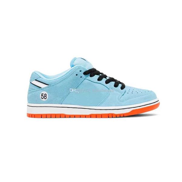 

version men women shoes low sb gulf sneakers bq6817 401, Black
