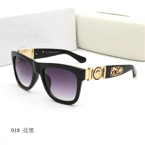 

fashion pearl designer sunglasses brand polarized lens sun glasses eyewear for women eyeglasses metal frame 6862281g, White;black