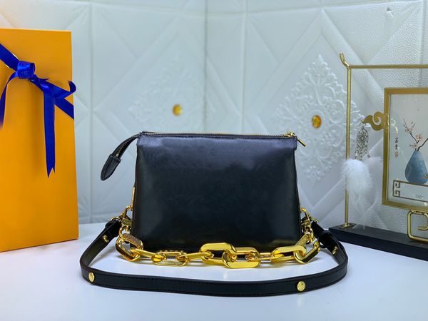 

luxury designer woman handbag bag women chain zipper purse shoulder date code clutch fashion lady embossed flower vuittamins nicolas ghesqui