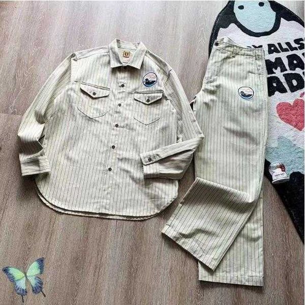 

pants men women vintage cargo stripe trousers men's plus size pants, Black;brown