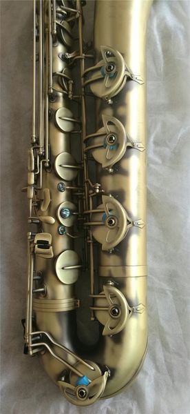 

high grade professional tone eb antique bronze baritone saxophone