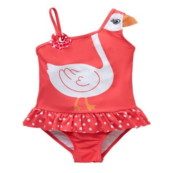 Kızlar mayo yaz bebek tek parçalı mayo moda çocuk kız bikinis yüzmek Hızlı kuruyan çocuk kıyafetleri tabank'ı önleyin