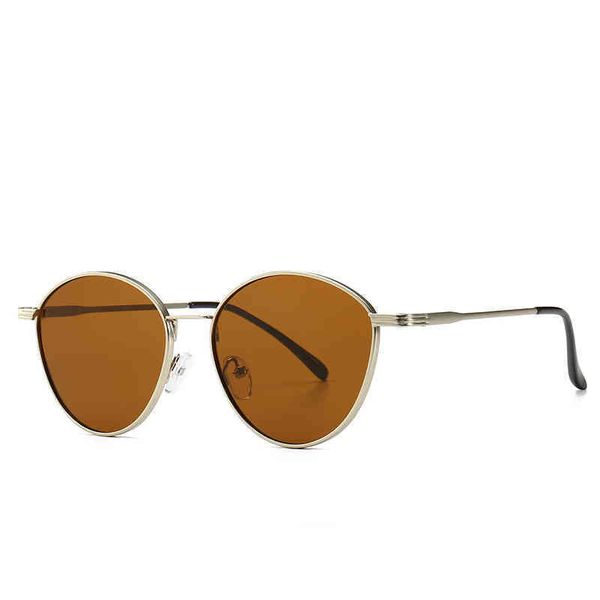 

round sunglass modern star fashion street sunglass 1949, White;black