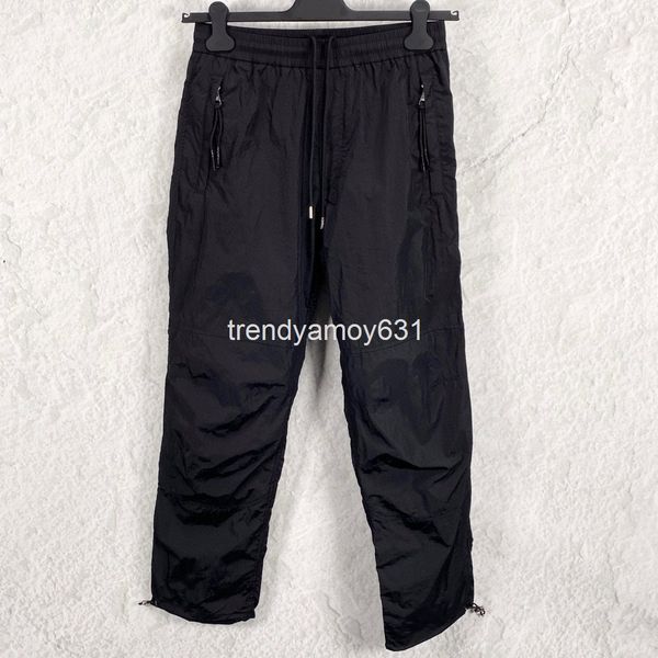 

men's pants men's nylon casual pants hip hop sports taobao wechat, Black