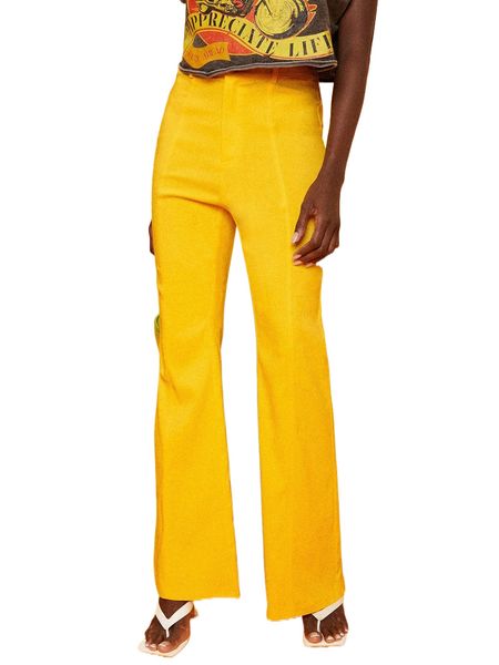 

newness high waist flare leg pants i6xh#, Black;white
