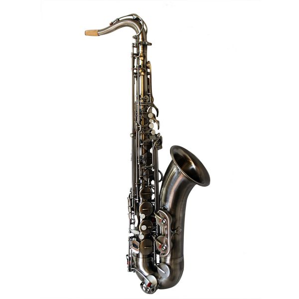 

high grade antique black bronze tenor saxophone