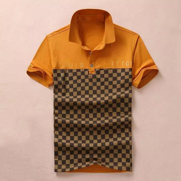 

men polo shirts luxury italy designer mens clothes short sleeve fashion casual men's summer t shirt many colors are available size m-3x, White;black