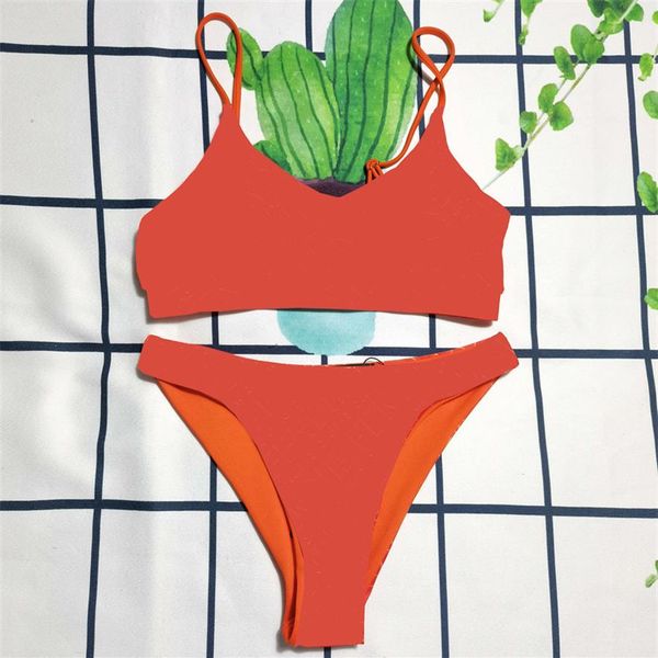 

swim wear skims swimsuit bikini set women two-piece swimwear with pads bathing suits small letter sexy205y