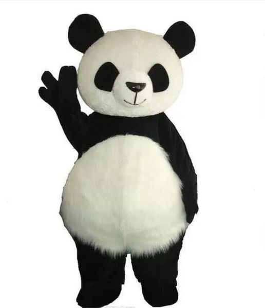 

giant panda mascot costume christmas mascot costume costume xmas halloween, Red;yellow