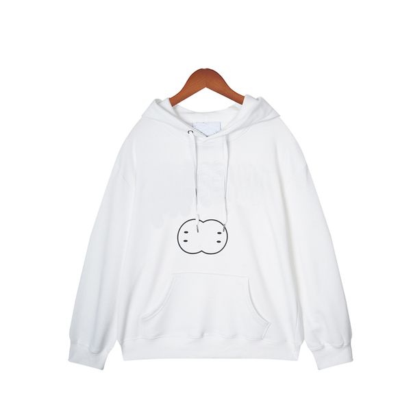 

men's hoodies tide brand new cute original bear round neck sweater loose couple coat thin, Black