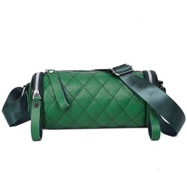 

luxury one-shoulder female soft leather women's layer cowhide cylinder messenger bag chain single shoulder handbags