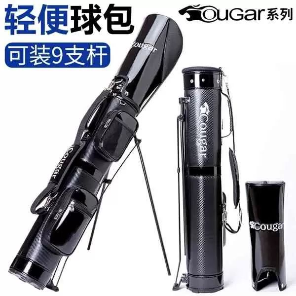 

golf light golf bracket pure black gun club bag