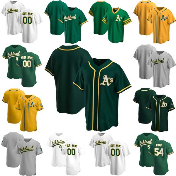 

baseball jerseys custom jersey mens women youth oakland''athletics''12 sean murphy 28 matt olson 54 sergio romo 46 burch, Blue;black