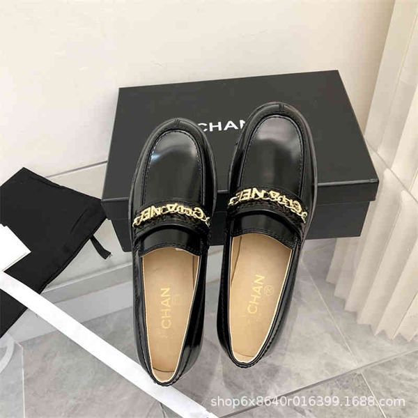 

dress shoes mi mi's same small fragrance letter leather lefu shoes women's black flat sole single zrqp