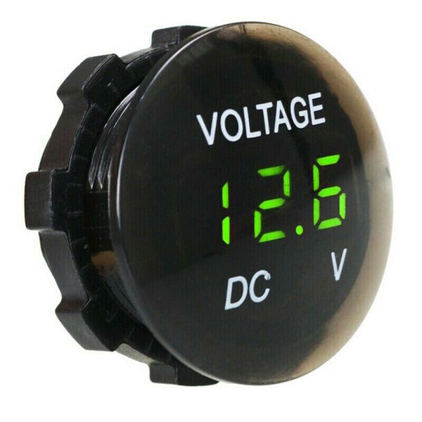 

12v-24v car motorcycle universal mini led digital display voltmeter voltage meter