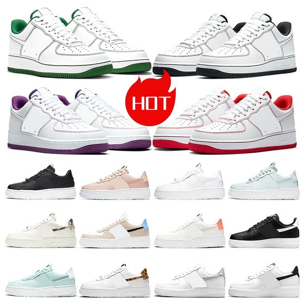 

1 men women casual shoes platform sneakers triple white black pale ivory spruce aura glacier washed coral arctic punch pink mens outdoor tra