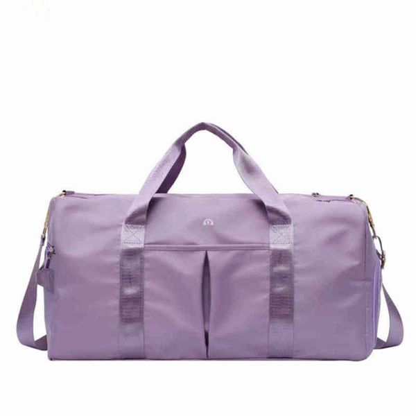 

lulu sacks bags outdoor travel sports messenger anti splash men's and women's portable shoes dry wet separation yoga sack bag rl74