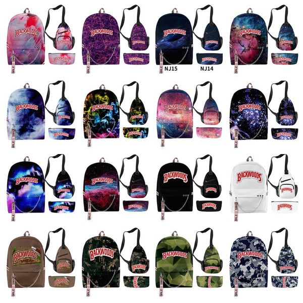 

outdoor bags cigar backwoods cross bag backpack durable soft handle smell proof shoder backbag star handbag wallet jllnfc