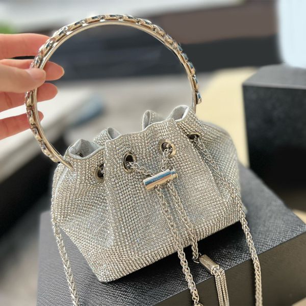 

fashion evening bag diamonds chain handbag women luxury