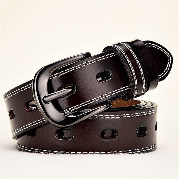 

2022 belts womens mens belt black genuine leather gold smooth buckle with white box dust bag white gift bags card #ga05, Black;brown