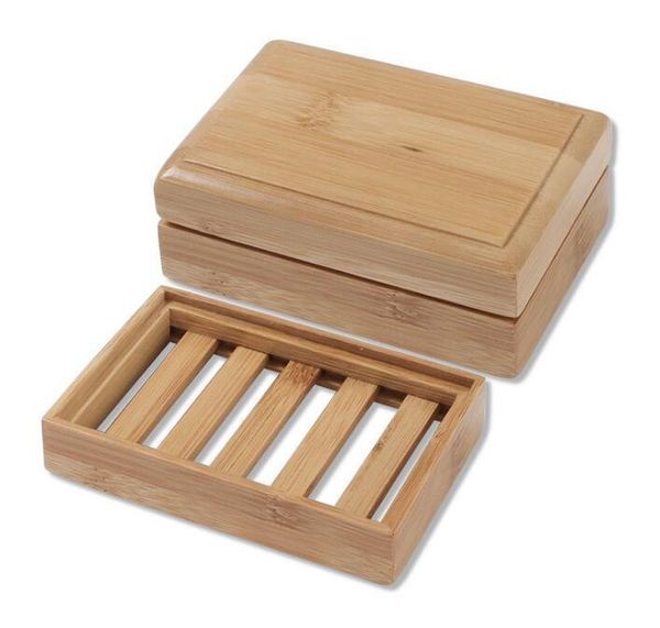 

quality wooden soap dish natural bamboo soap dishes holder rack plate tray multi style round square soap container