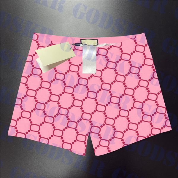 

pink boxer pants mens swimwear full letter print short pant textile stretch shorts men swimming trunks