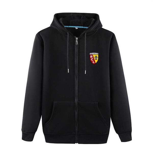

rc lens football team 2020 autumn soccer sports fashion sweater men's football outdoor jogging warm clothing casual autumn ja274v, Blue;black
