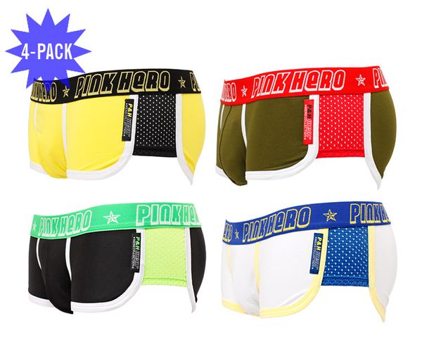 

2020 designers brand mens boxer men underpants brief for man underpanties underwear mens boxers cotton underwears shorts male jl1225, Black;white