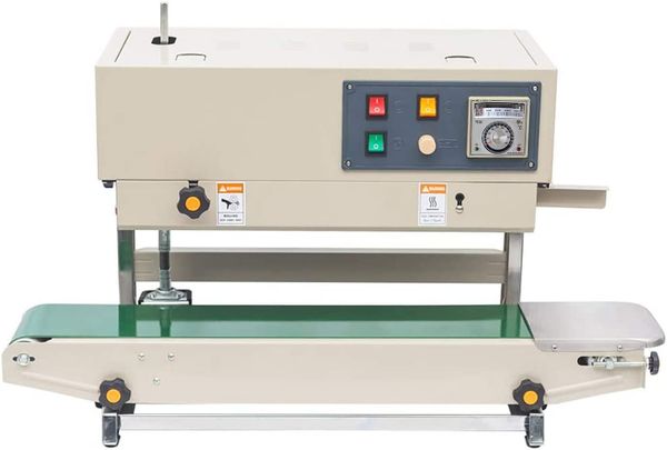 

zzkd continuous band sealer automatic sealing machine vertical/horizontal sealer for pvc membrane bag film 110v 220v