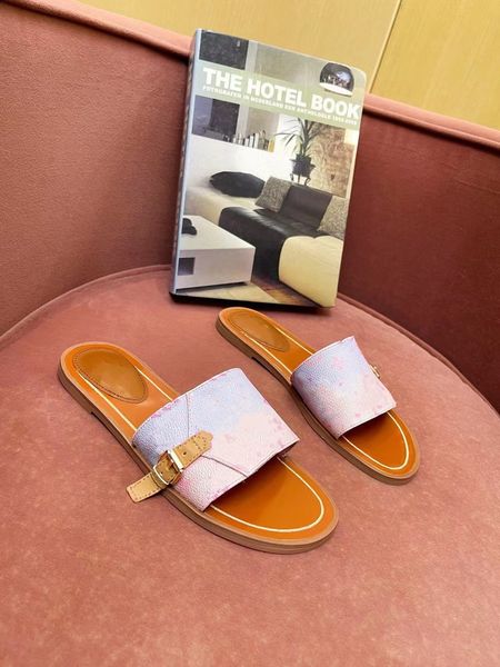 

sandals slippers slides casual shoe flat slide designer women slipper flip flop luxury brand lightweight house black sandals for men 0508