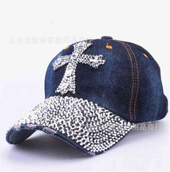 

hats selling cross diamond baseball cap cowboy point, Blue;gray