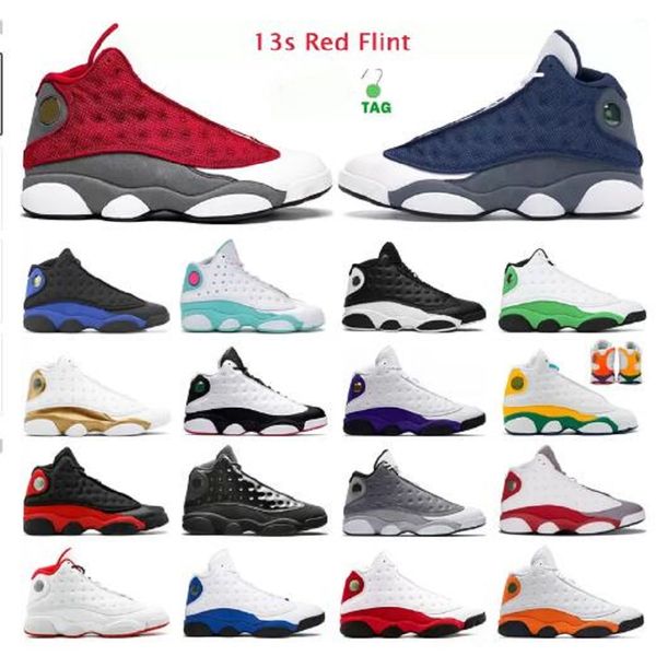 

jumpman mens basketball shoes shoe 13s black cat atmosphere grey clot terracotta bred chicago mens trainers sports sneaker shoes size 7-13