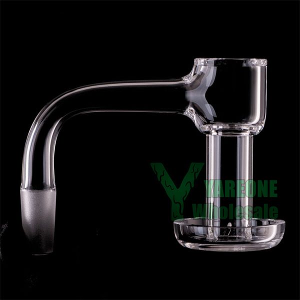 Terp Slurper Mini Quartz Banger Full Weld Classic Vacuum Turp Slurp YAREONE Großhandel Nahtlos 10 mm 14 mm 18 mm Männlich Weiblich Vollständig geschweißte abgeschrägte Klecksnägel