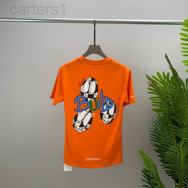 

men's t-shirts designer spring / summer 2022 new ch crowe short sleeve t-shirt men's cross sanskrit printing fashion brand 0imq202, White;black