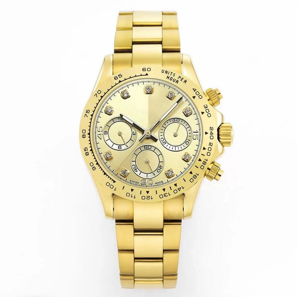 

man gold sport watch movement watches big dial ceramic bezel stainless steel strap waterproof luxury designer mens automatic watchs, Slivery;brown
