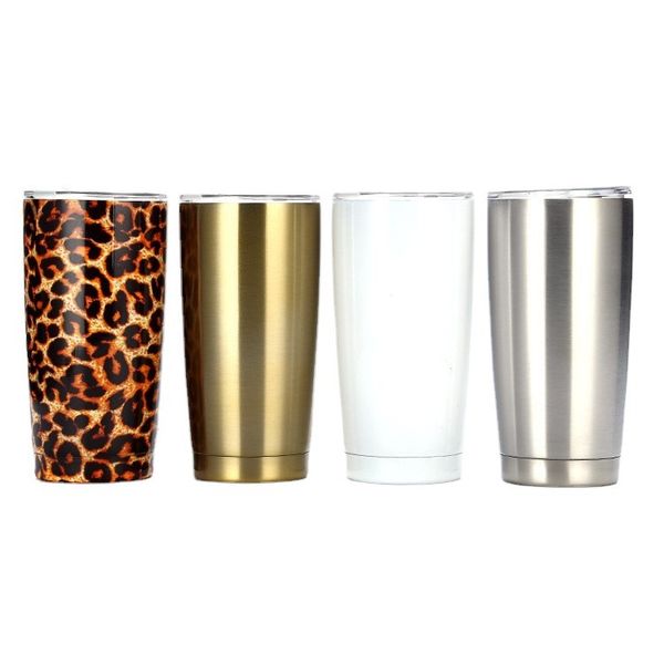 

double-layer summer autumn stainless steel thermoses 20oz car insulation cold ice cup