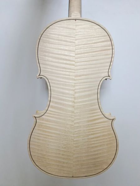 

professional aaa+ level european spruce violin board embryo unfinished maple violin 4/4 solid wood rich stripes white violin