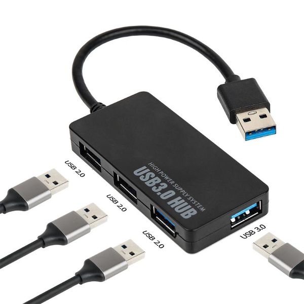 Hubs Ultra-Thin USB Splitter One Trag Four 3.0 Multi-Interface Extender 4 Ports 2.0 Hub Docking Stationusb