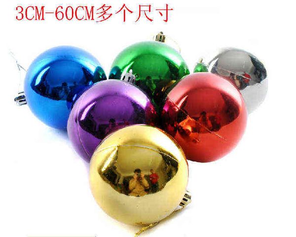 

factory outlet 6cm diameter christmas ball electroplated tree pendant