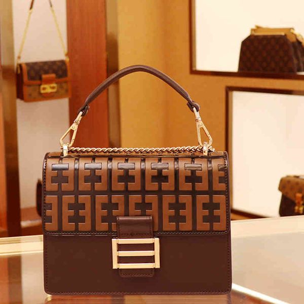 

handbag 2022 new women's light luxury high sense small square chain armpit messenger