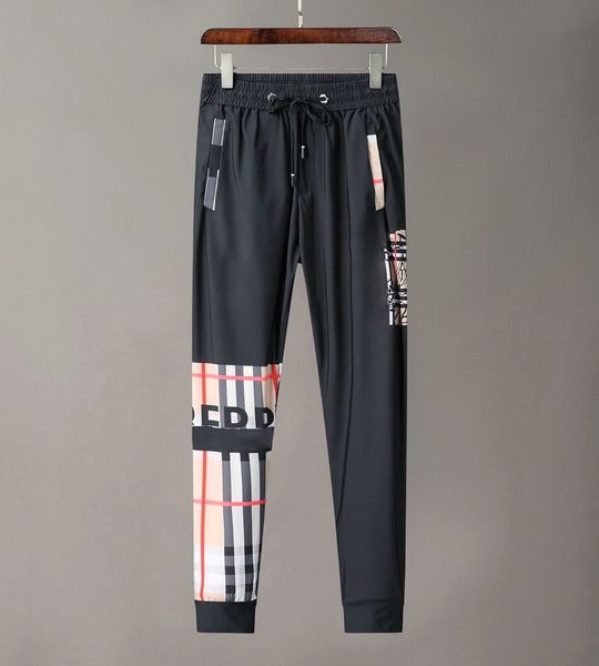 

mens designer tracksuit pants men women sweatpants joggers pant fashion hip hop sportswear casual harem elastic waist trousers, Black