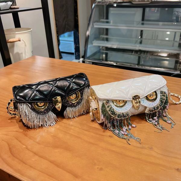 

cross body mini bag advanced sensory pen holder female multi pochette 2022 new golden bead owl bags small incense wind golden gold ball diam