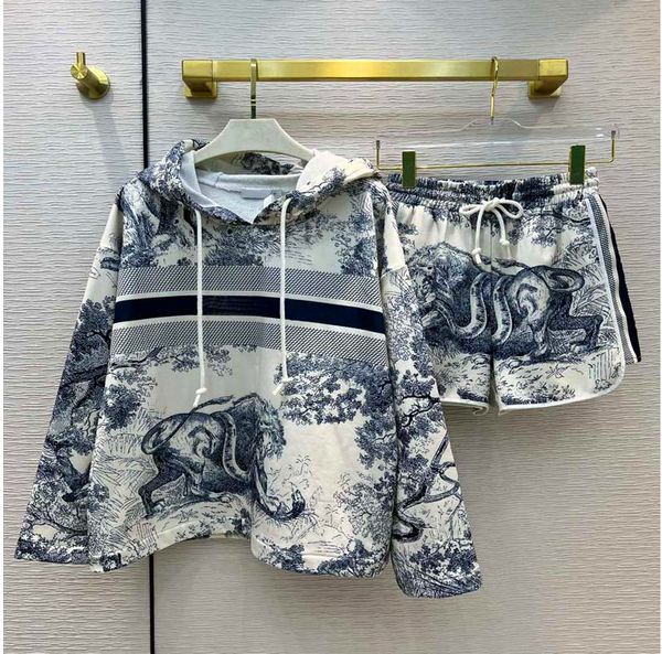 

womens tracksuit hoodies short pants casual fashion two piece set fasion female tracksuits women's clolthing size s-l, Gray