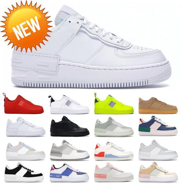 

2023 boots forces mens women classic running shoes shadow one 1 low triple white utility black beige
