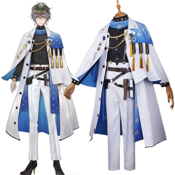 

virtual youtuber luxiem ike eveland cosplay costume, Black