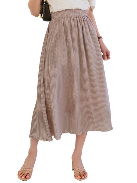 

dazy plisse lettuce trim skirt l0aq#, Black